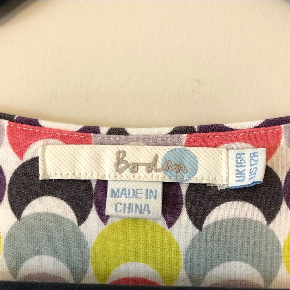 Boden Multicolor Patterned Dress - Picture 3 of 8